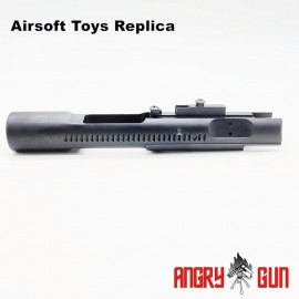 ANGRY GUN MONOLITHIC STEEL BOLT CARRIER For Marui MWS/MTR GBB Blank / BC* / AERO / G Style ) ( Black )