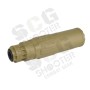 5KU CGS SCI-SIX Airsoft Suppressor 14mm CCW