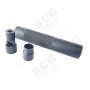 RGW AEM Style 5K Barrel Extension / Airsoft Dummy Suppressor -Short 7.4"