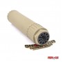 ANGRY GUN TORNADO DUMMY SILENCER - MK16 URGI Version - FDE 