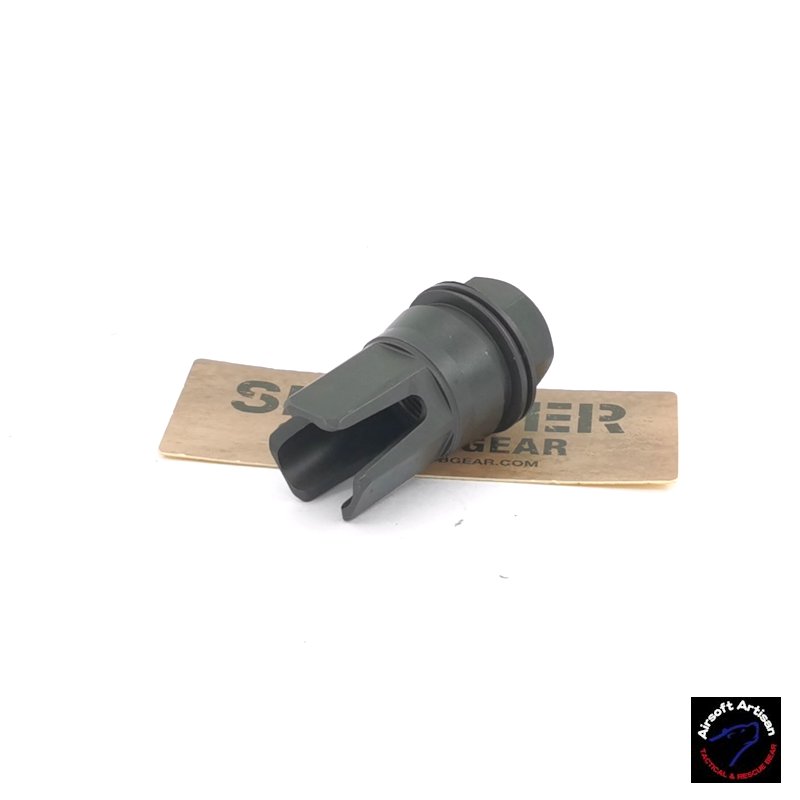 762TI SILENCIADOR CON FLASH HIDER PARA MCX AIRSOFT ARTISAN (AART-SIL-15-BK)