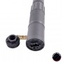 AIRSOFT ARTISAN CGS QD DUMMY SILENCER WITH DA FLASH HIDER ( Black-14MM CCW )