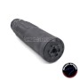 AIRSOFT ARTISAN CG SGI-6 STYLE DUMMY SILENCER WITH BIRDCAGE FLASH HIDER (BK)