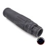 AIRSOFT ARTISAN CG SGI-6 STYLE DUMMY SILENCER WITH BIRDCAGE FLASH HIDER (BK)