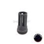 AIRSOFT ARTISAN CG SGI-6 STYLE DUMMY SILENCER WITH BIRDCAGE FLASH HIDER (BK)