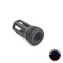 AIRSOFT ARTISAN CG SGI-6 STYLE DUMMY SILENCER WITH BIRDCAGE FLASH HIDER (BK)