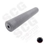 AIRSOFT ARTISAN QD Airsoft Barrel Extension with OTB Flash Hider (BLACK / DARK EARTH)