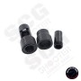 AIRSOFT ARTISAN QD Airsoft Barrel Extension with SPR Brake and Collar (BLACK / DARK EARTH)