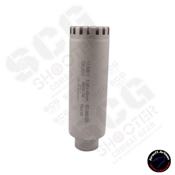 AIRSOFT ARTISAN BT Style Dummy Silencer (Titanium Grey)