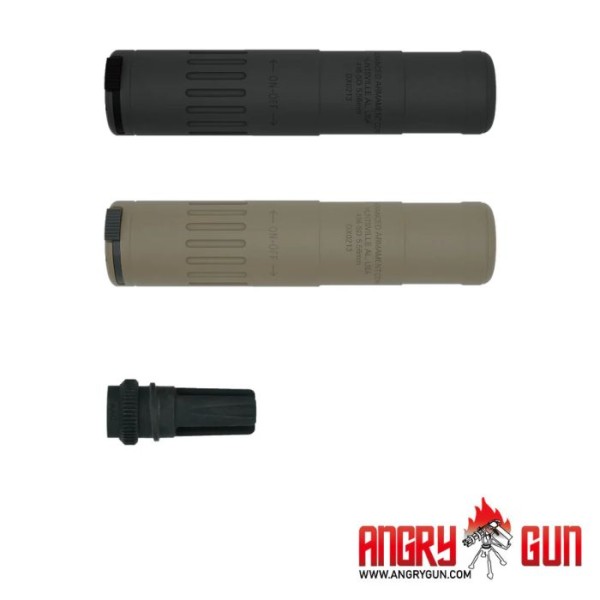 ANGRY GUN M4-2000 DEVGRU CONTRACT STYLE SUPPRESSOR - DUMMY VERSION ANGRY GUN M4-2000 DEVGRU CONTRACT STYLE SUPPRESSOR - DUMMY VERSION