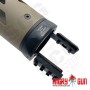 ANGRY GUN M-RAC STYLE SUPPRSSOR SHIELD (TYPE B ) - CERAKOTE FDE 6.5 INCH