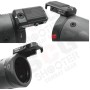 ANGRY GUN U-RAC STYLE SUPPRESSOR SHIELD - BLACK CARBON 6.5 INCH
