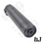BJTAC SOCOM556 RC2 stainless steel Dummy Silencer (Black)
