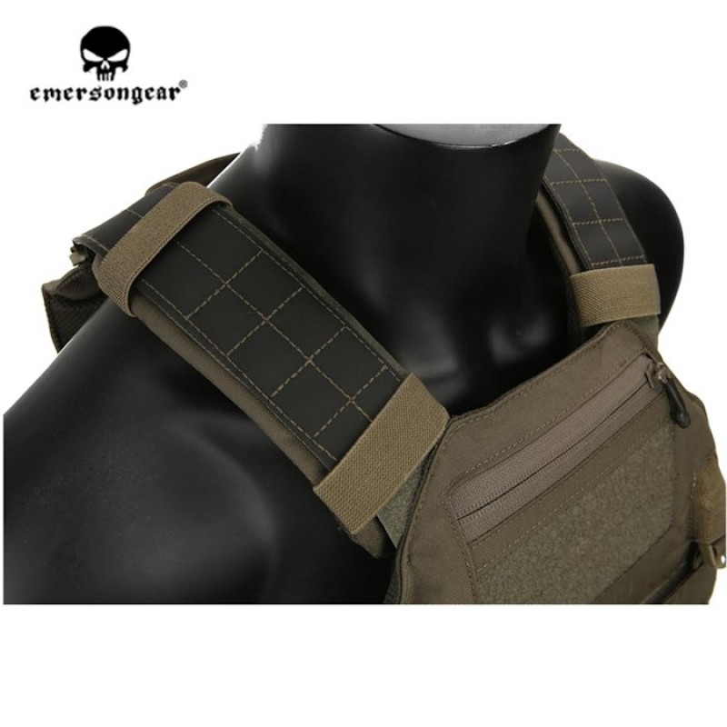 Airsoft Emerson Gear Gilet tactique porte-plaque 420 (Noir)