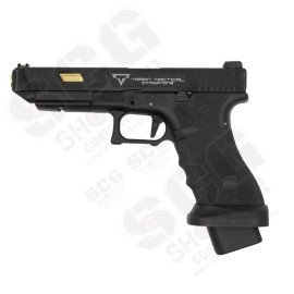 HK3 Combat Master Aluminum Slide G34 JW2 GBB Pistol Airsoft  (WE G17 system) Ver. BK