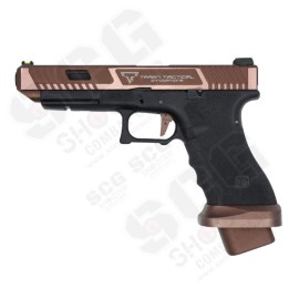 HK3 Combat Master Aluminum Slide G34 JW2 GBB Pistol Airsoft  (WE G17 system) Ver. DS