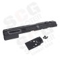5KU CNC Aluminum Optic Ready Milling Slide for KJW CZ Shadow2 Orange GBB