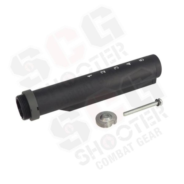 E&C 6 Positions Stock Extension Tube for AR / M4 AEG E&C 6 Positions Stock Extension Tube for AR / M4 AEG