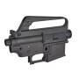 E&C M16VN 604 Style Metal Receiver for AR / M4 AEG (Black)