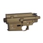 E&C G28 Style Metal Receiver for G28 / HK417 AEG  (Black /Tan/ RAL8000)