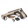 5KU PT-3 AK Telesopic Foldable Buttstock For E&L AK Series (Tan)