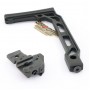 5KU SS-8R Style Folding Stock With 1913 Picatinny Rail Folding Mech