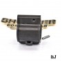 BJTAC G Style MIM Stainless Steel Gas Block for Airsoft ( Black)