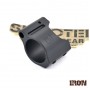 IRON AIRSOFT 750 low profile gas block (Black)