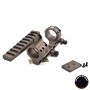 AIRSOFT ARTISAN BO STYLE 1.7" HEIGTH 30MM MODULAR MOUNT WITH ONE ACCESSORY RING CAP( DDC