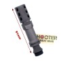 BBT Steel Extend Outer Barrel W/ Steel Flash hider For VFC M249 GBB Airsoft (Short)