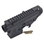 BJTAC CNC 7075 RECEIVER For Marui MWS AR/ M4 GBB Airsoft (M4A1 CARBINE) (BK)