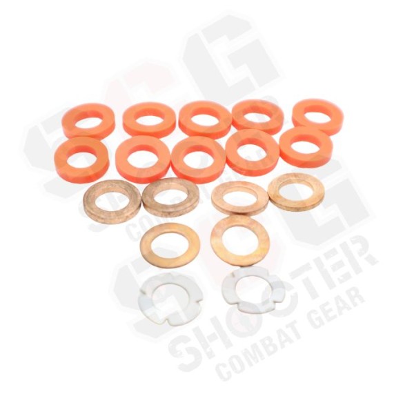 ADVANTAGE PVC & Brass Recoil Buffer Set For Marui TM Hi-Capa GBBP Series