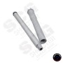 AIRSOFT ARTISAN Recce Style Outer Barrel for MARUI MWS M4 GBB (BLACK / SILVER)