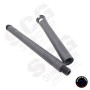 AIRSOFT ARTISAN Recce Style Outer Barrel for GHK M4 GBB (BLACK / SILVER)