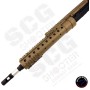 AIRSOFT ARTISAN Recce Style Outer Barrel for GHK M4 GBB (BLACK / SILVER)