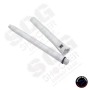 AIRSOFT ARTISAN Recce Style Outer Barrel for GHK M4 GBB (BLACK / SILVER)