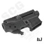 BJTAC CNC 7075 RECEIVER For Marui MWS AR/ M4 GBB Airsoft (Col-t) (BK)