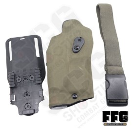 FFG 6354DO Holster for P320 with QL Mount and Thigh Strap ( Ranger Green )