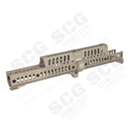 5KU Leader Tactical Handguard Kit for GHK/LCT AKM/74S (BK/Tan)
