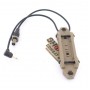 Night-Evolution Remote Dual Switch  (2 Plug)M-LOK / KEYMOD / 20MM RAIL (DE)