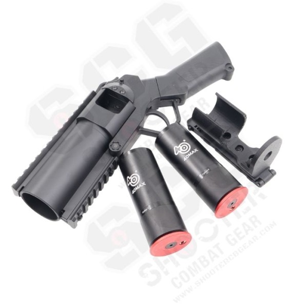 40MAX Cyclops 40mm Airsoft Grenade +CYMA 40mm Airsoft Grenade Launcher Special Packs