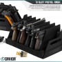 Savior 8-SLOT PISTOL RACK ( Black )