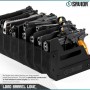 Savior 8-SLOT PISTOL RACK ( Black )