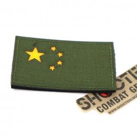 SCG Laser cut Patch "CHINA Flag-OD"