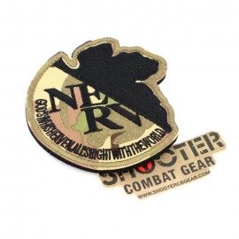 EVA Hoop & Loop Patch "NERV-MC-BK"