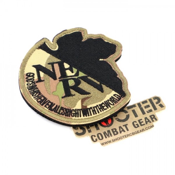 EVA Hoop & Loop Patch "NERV-MC-BK"