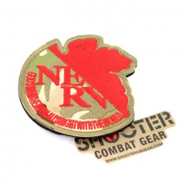 EVA Hoop & Loop Patch "NERV-MC-RED"