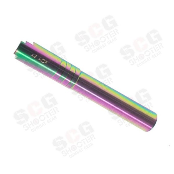 COWCOW OB1 5.1 SS Threaded Outer Barrel (.45 marking) - Rainbow