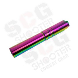 COWCOW OB1 4.3 SS Threaded Outer Barrel (.45 marking) - Rainbow