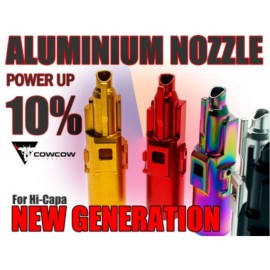COWCOW Power Up Aluminum Nozzle For Marui Hi-Capa GBB Pistol